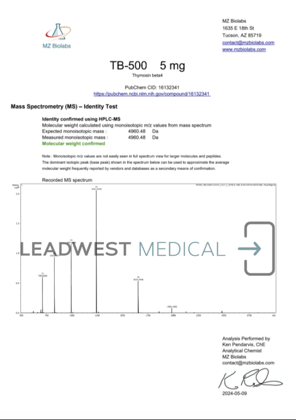 TB500 (Thymosin Beta-4) - Image 4