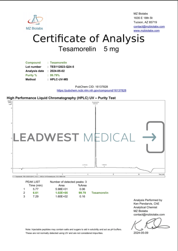 Tesamorelin - Image 3