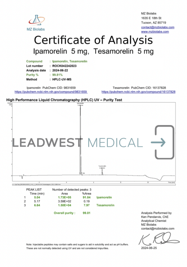 Tesamorelin / Ipamorelin Blend - Image 3