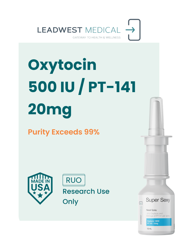 Oxytocin 500 IU PT-141 20mg