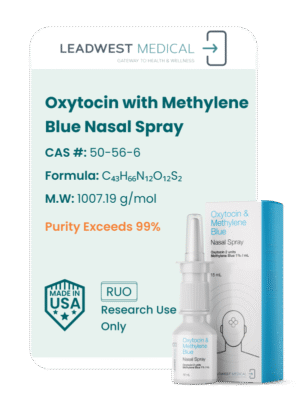 Oxytocin with Methylene Blue Nasal Spray