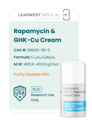Rapamycin & GHK-Cu Cream